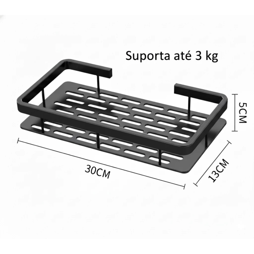 suporte de shampoo, prateleira banheiro sem furo, organizador banheiro adesivo, suporte shampoo alumínio, prateleira banheiro preta, organizador box banheiro, suporte shampoo premium, prateleira adesiva banheiro, acessorios banheiro modernos