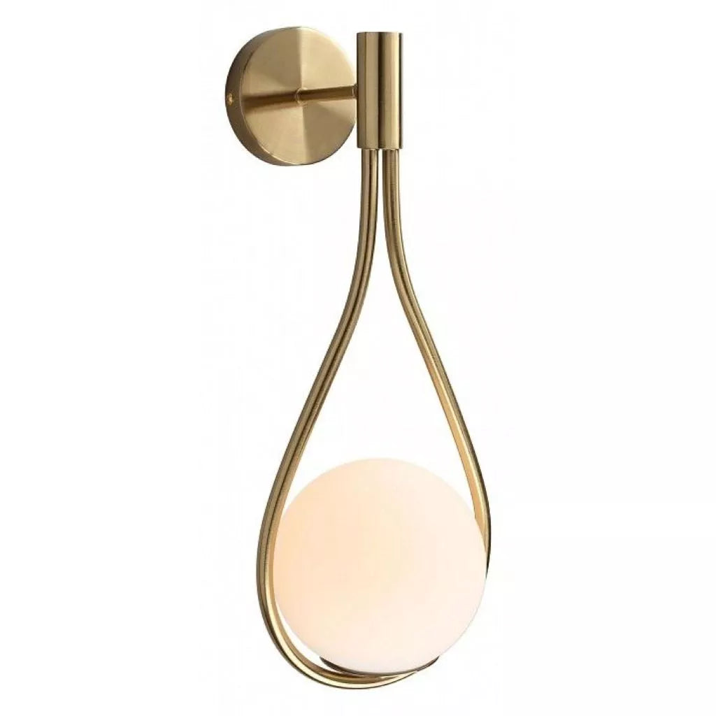 arandela gota dourada, luminária moderna parede, arandela led gold, iluminação decorativa quarto, arandela minimalista dourada, arandela 39cm led, luminária parede design gotas, arandela sala cabeceira, luz quente 3500k arandela, arandela metálica moderna