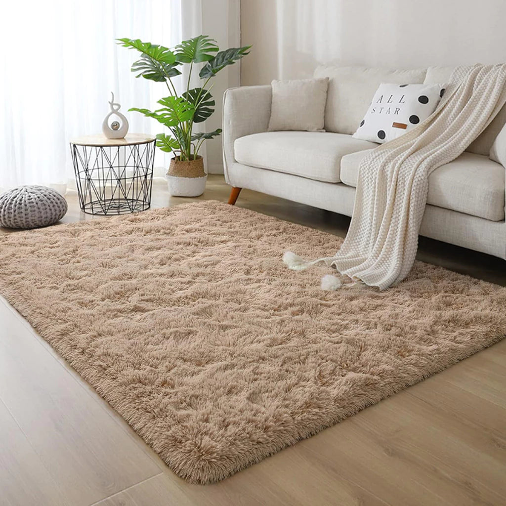 tapete 2.50 x 2.00, tapete grande peludo, tapete felpudo sala, tapete macio 4cm, tapete antiderrapante grande, tapete quarto aconchegante, tapete fofinho sala, tapete felpudo bege, tapete decoração sala, tapete premium peludo