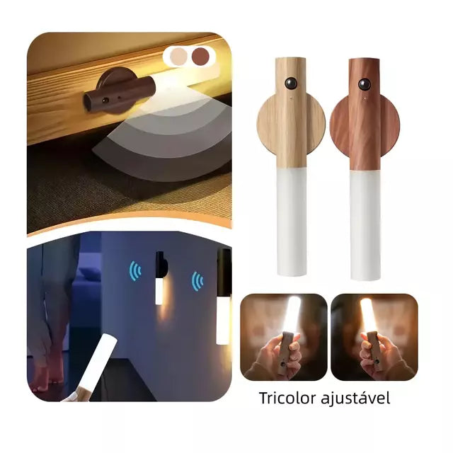 luz noturna led,kit luz noturna sensor,luminaria magnetica recarregavel,luz noturna sem fio,abajur com sensor,luminaria cabeceira led,luz noturna parede,iluminacao noturna inteligente