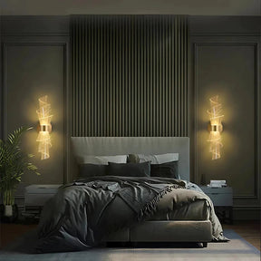 arandela led tocha, luminária de parede moderna, arandela acrílica 3 cores, iluminação decorativa parede, arandela quarto cabeceira, arandela sala moderna, arandela escada led, luminária tocha acrílica, arandela 40cm luz 3 em 1, iluminação premium para interiores