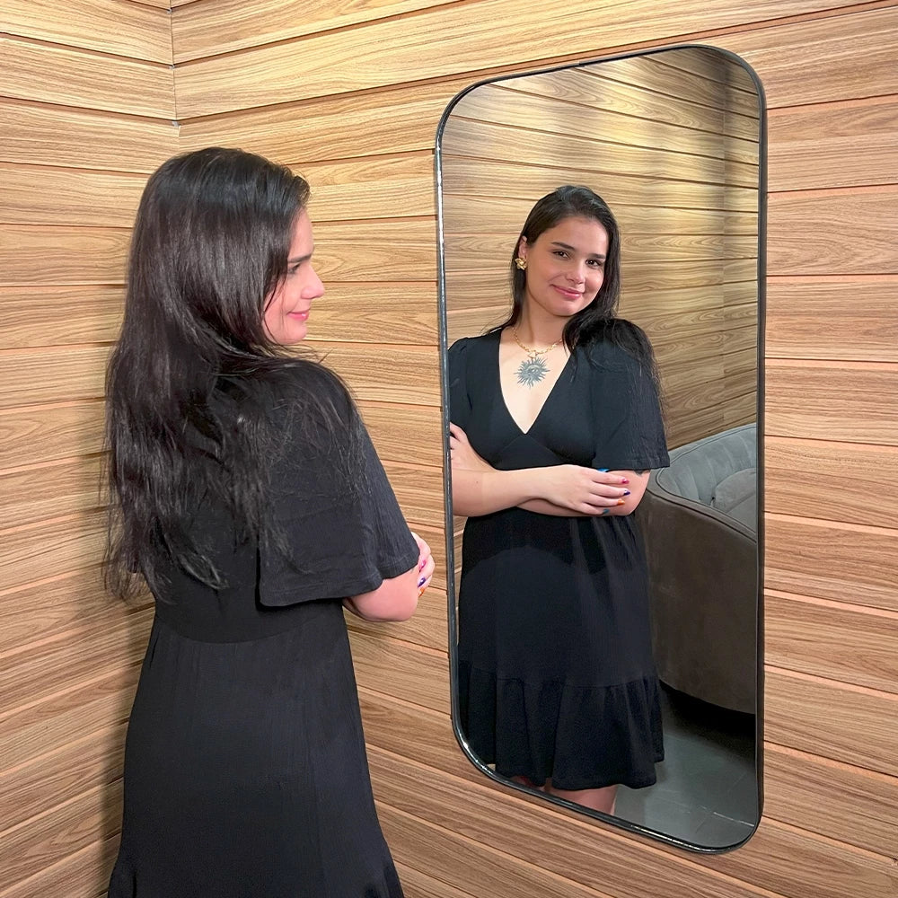 espelho organico, espelho retangular grande, espelho 53x110, espelho moderno decorativo, espelho quarto sala, espelho banheiro elegante, espelho parede organico, espelho vertical grande, espelho design moderno, espelho decorativo premium