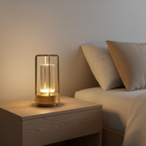 Lâmpada de Mesa Estilo Nórdico – Recarregável LED