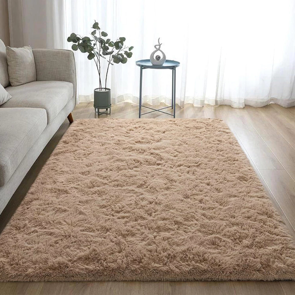 tapete 2.50 x 2.00, tapete grande peludo, tapete felpudo sala, tapete macio 4cm, tapete antiderrapante grande, tapete quarto aconchegante, tapete fofinho sala, tapete felpudo bege, tapete decoração sala, tapete premium peludo