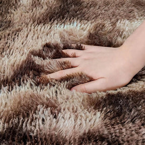 tapete peludo, tapete 3x2 grande, tapete felpudo sala, tapete marrom peludo, tapete antiderrapante, tapete macio quarto, tapete decorativo grande, tapete alto felpudo, tapete confortável sala, tapete lavável máquina