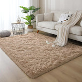 tapete 2.50 x 2.00, tapete grande peludo, tapete felpudo sala, tapete macio 4cm, tapete antiderrapante grande, tapete quarto aconchegante, tapete fofinho sala, tapete felpudo bege, tapete decoração sala, tapete premium peludo