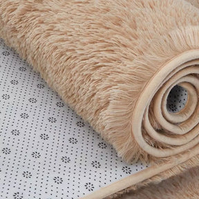 tapete passadeira 2 metros, passadeira peluda 2x0.60, tapete beira de cama, passadeira felpuda antiderrapante, passadeira macia quarto, tapete corredor peludo, passadeira 60cm, tapete peludo bege, tapete fofinho 4cm, tapete passadeira sala quarto